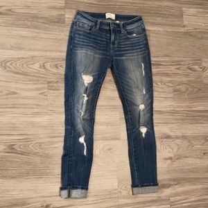 Dark washed jeans!